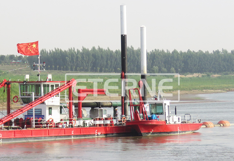 Cutter Suction Dredger Work Boat