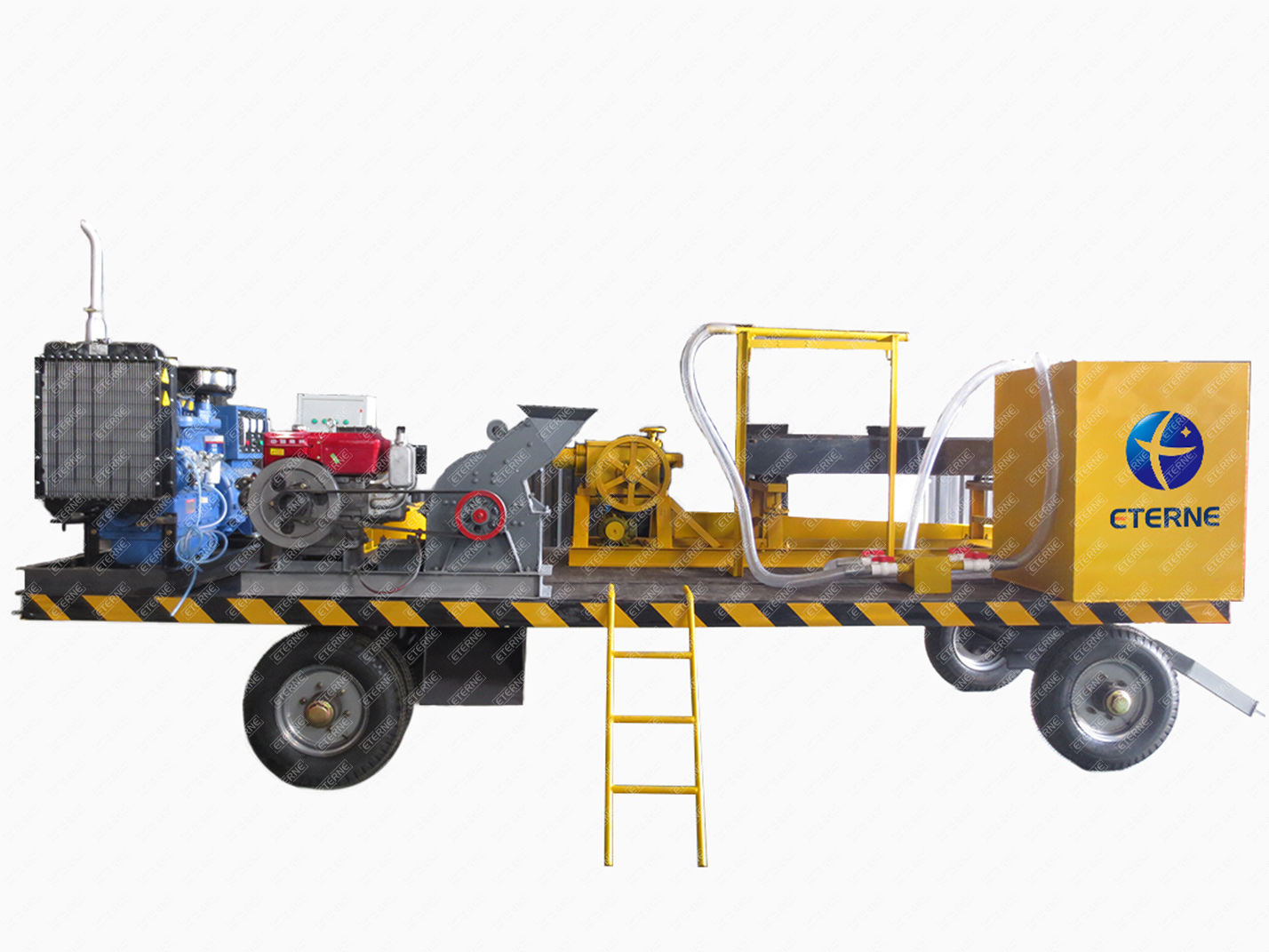 All-in-one portable rock gold mining equipment